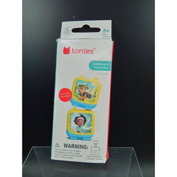 Tonies Cool Jobs Learning & Discovery Audio Content For Toniebox Kids 5+ Years - Picture 1 of 3